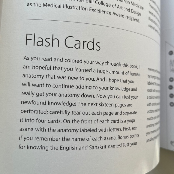 Yoga Anatomy Coloring Book: A Visual Guide to Form, Function, and Movement book - Picture 6 of 7